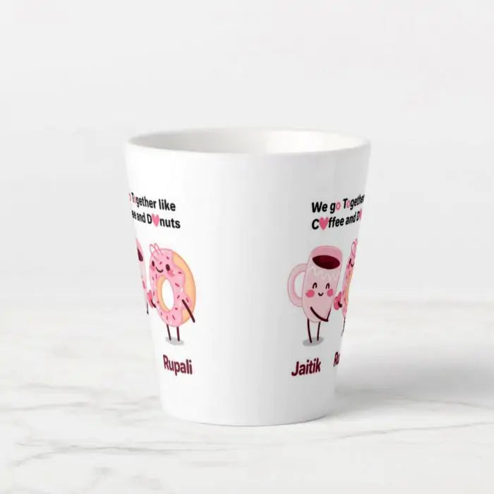 Coffee & Doughnuts Conical Mug