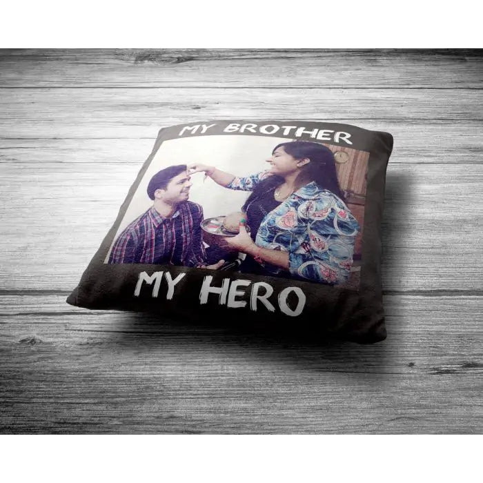 My Brother My Hero Personalised Cushion