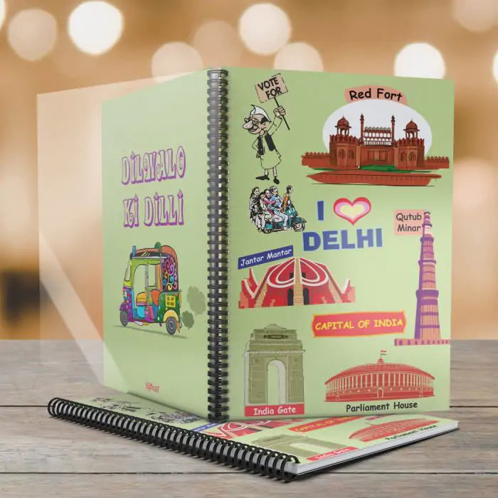 I Heart Delhi Ruled Exercise Book