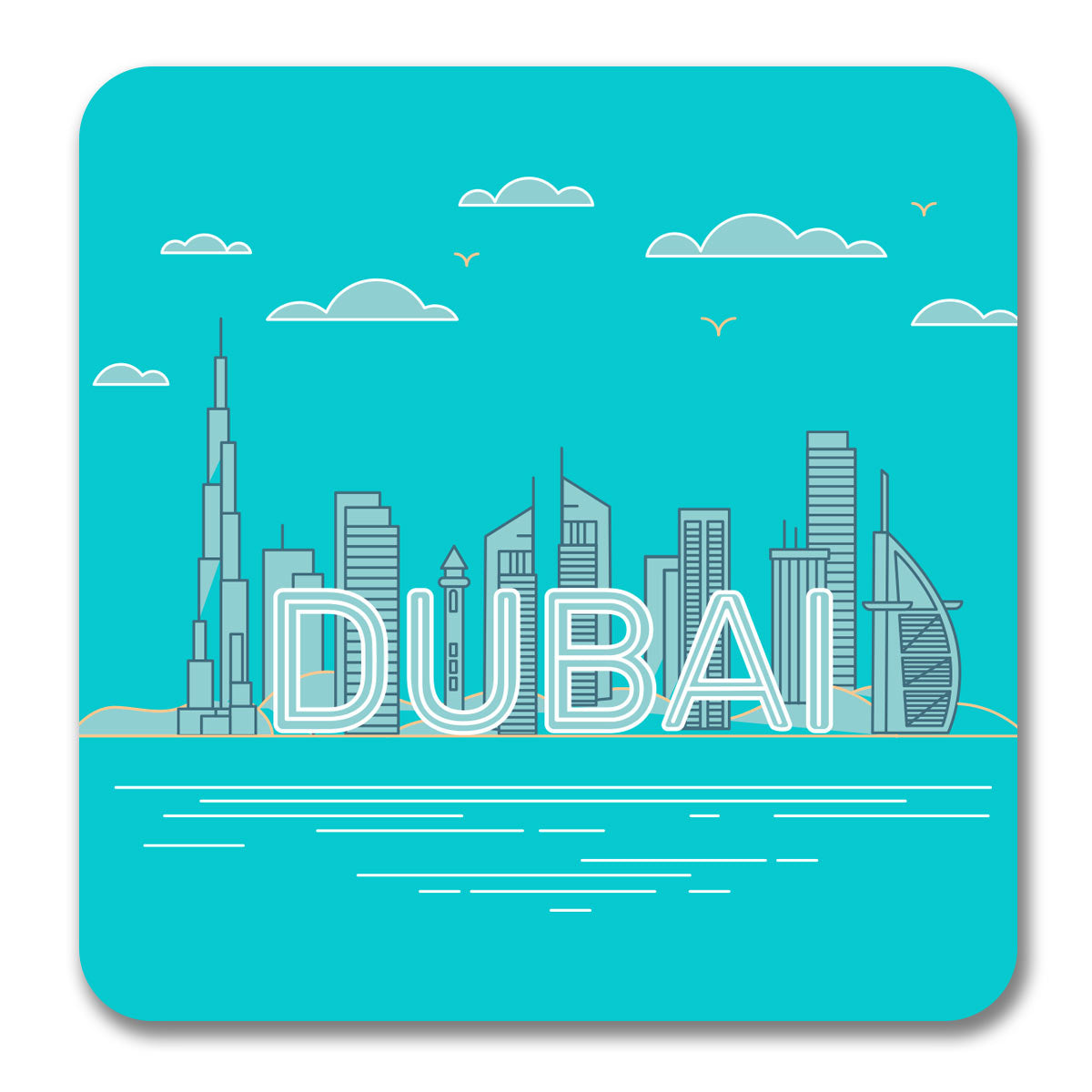 Dubai Souvenir Magnet