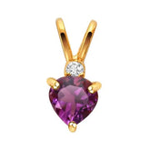 Surat Diamonds Purple Sundae Pendant