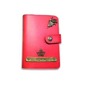 Personalized Passport Cover with Strap