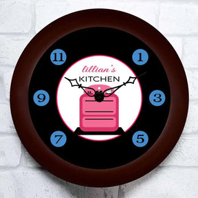Personalised Kitchen Wall Clock