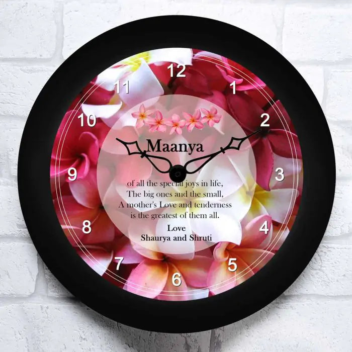 Buy Personalized Photograph Wall Clock, Large Wall Clock, Choose From 8  Sizes. QUIET Mechanism, LIFETIME Warranty, Online in India - Etsy