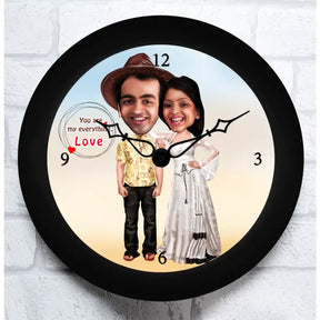 Personalised PK Wall Clock