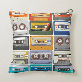 Retro Tapes Cushion