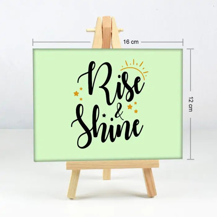 Rise & Shine Mini Easel