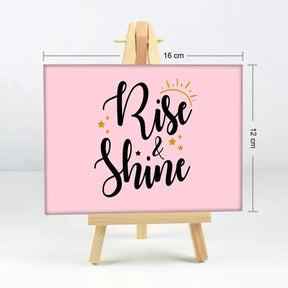 Rise & Shine Mini Easel