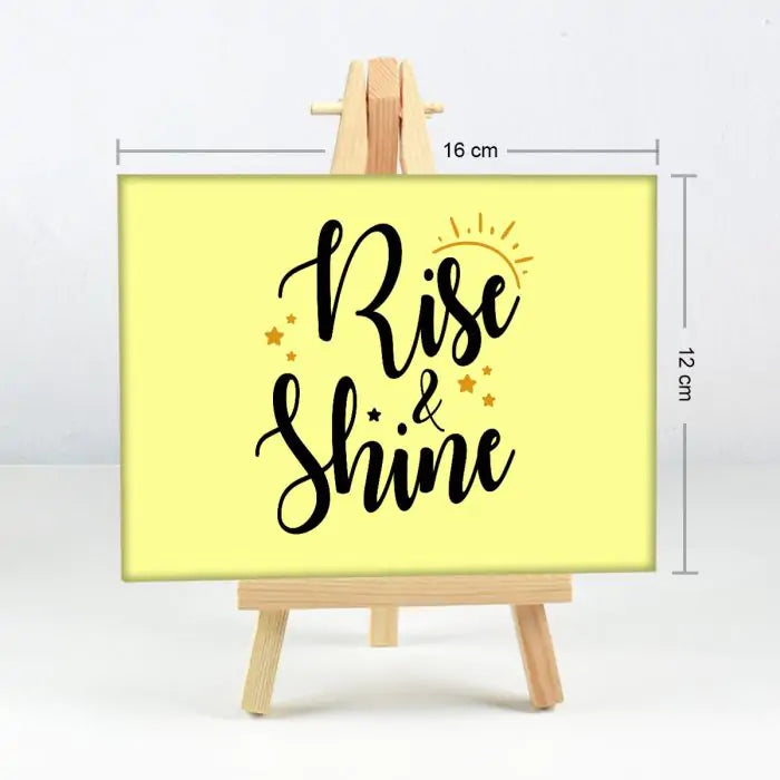 Rise & Shine Mini Easel