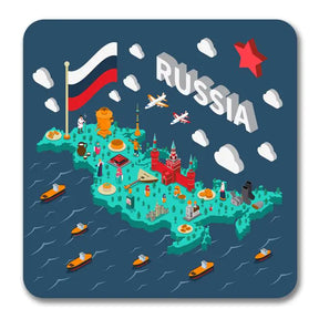 Russia Souvenir Magnet