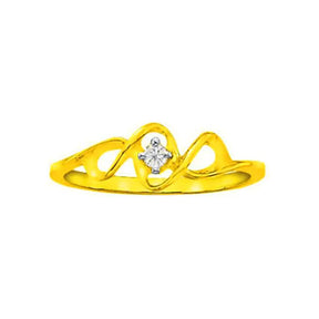 Surat Diamonds Tango Twins Diamond Style Diva Ring