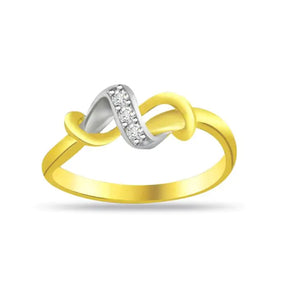 Surat Diamonds Classic Diamond Gold Ring