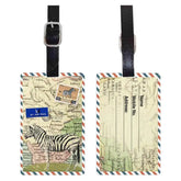 Personalised Africa Luggage Tag