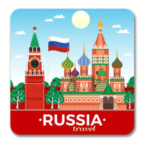 Russia Travel Souvenir Magnet