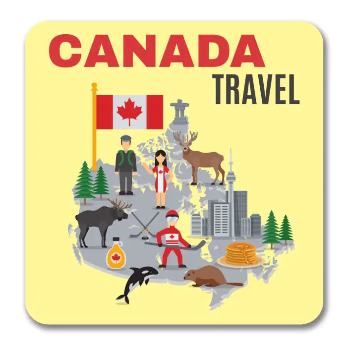 Travel Canada Souvenir Magnet-1