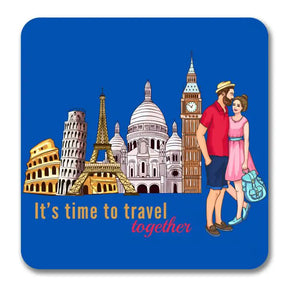 London Souvenir Magnet Time to Travel-1