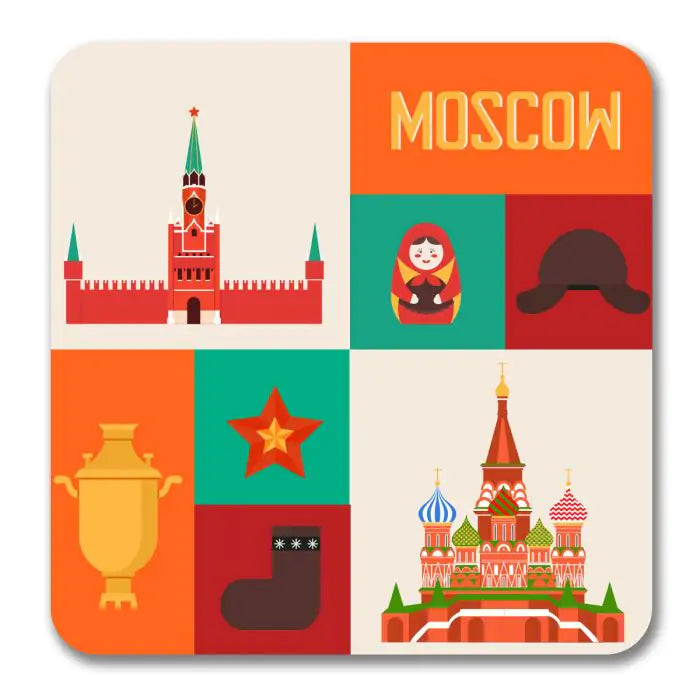 Welcome to Moscow Souvenir Magnet