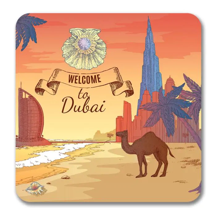Welocme to Dubai Souvenir Magnet